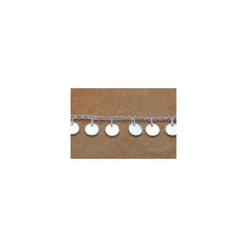 Náramek Stříbrný náramek s ploškami