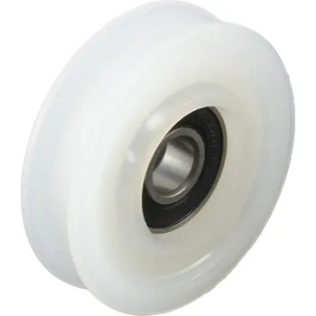 Pojezdové kolečko Plastová kladka s U-drážkou C45/8L