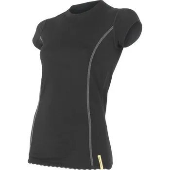 Dámské tričko Sensor Merino Wool Active dámské triko kr.ruk.černá XL