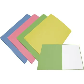 Mapa odkládací A4 bez klop recyklovaná, zelená, 100 ks