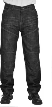 Moto kalhoty Roleff Kevlar jeansy pánské černé