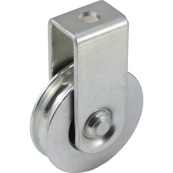 Příslušenství k zahradní technice Ocelová pozinkovaná kladka s U-drážkou na lano CMM79/8L