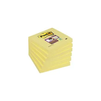 Samolepící bloček Bloček Post-it 76 x 76 mm, žlutý, 6 x 90 lístků