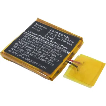 Baterie k notebooku Baterie Cameron Sino CS-IPOD278SL pro Apple iPOD Shuffle G3 - neoriginální