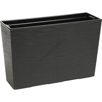 Truhlík Werbena truhlík proutí plastový 56 x 19 x 37 cm antracitový 