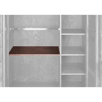 Ložnicová sestava DOMESTAV s.r.o. Police do skříně Fantazie Materiál: Buk cink, Povrchová úprava: Moření