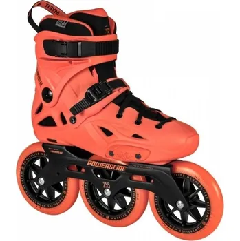 Kolečkové brusle Powerslide Imperial Megacruiser 125 Neon Orange 43 - 44