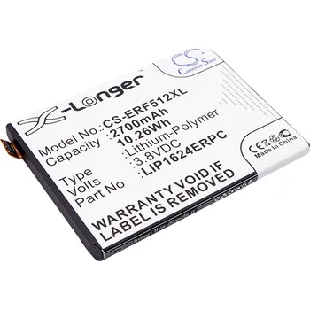 Baterie pro mobilní telefon Baterie Cameron Sino CS-ERF512XL pro Sony Ericsson Xperia X - neoriginální