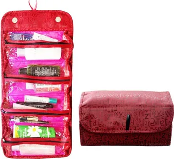 Kosmetická taška Gaira taška na kosmetiku rolovací červená 407-26