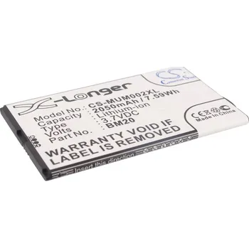 Baterie pro mobilní telefon Baterie Cameron Sino CS-MUM002XL pro Xiaomi M2 - neoriginální