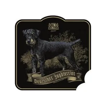 samolepka Bad Badger Samolepka s mysliveckým motivem - Jagdterier