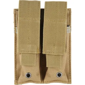 Příslušenství pro sportovní střelbu Sumka na 2 pistolové zásobníky - písková 017p