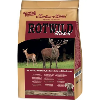 Krmivo pro psa Markus-Mühle Rot Wild Adult jelen/ryba 5 kg