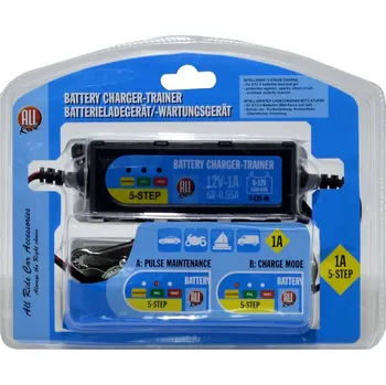 Nabíječka autobaterie Nabíječka auto a moto baterií 6-12V / 1A vhodná pro osobní, motorky čtyřkolky