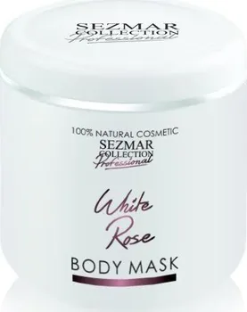 Pleťová maska Hristina Přírodní maska na tělo a obličej bílá růže 500 ml