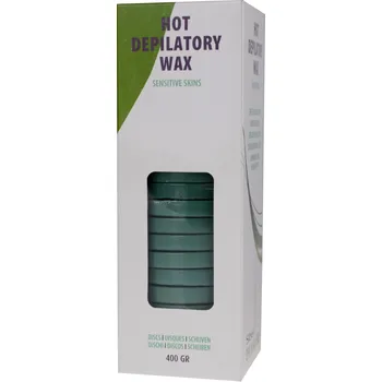 Přípravek na depilaci a epilaci Depilační vosk pro citlivou pokožku Sibel Discs - 400 g (7410327) + dárek zdarma