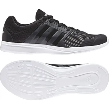 Dámská fitness obuv Adidas Performance Essential Fun II W černá/bílá/šedá