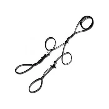 Obojek pro psa Zubíček - výroba loveckých potřeb Předváděcí vodítko pro dva psy