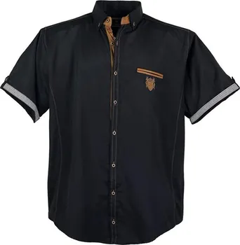 Pánská košile Lavecchia 1128 černá