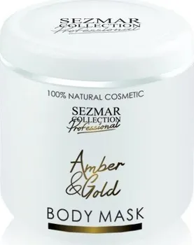 Pleťová maska Hristina Přírodní maska na tělo a obličej jantar & zlato 500 ml