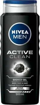 Sprchový gel Nivea Men Active Clean Sprchový gel 500 ml