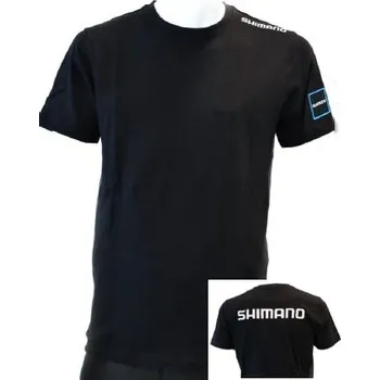 Pánské tričko Shimano triko T-Shirt 2018 Black Velikost: L
