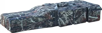 Pouzdro na prut Suretti obal na pruty tříkomorový camo 135 cm