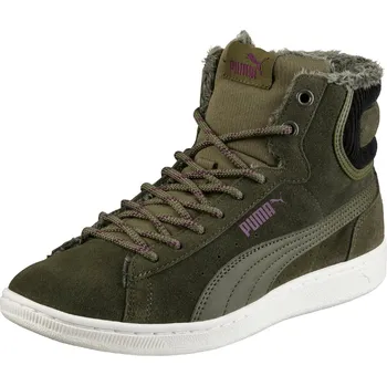 Dámská zimní obuv PUMA Vikky Mid Corduroy 363729-01