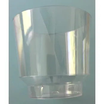 Jednorázové nádobí Plastová sklenička 250ml (cena za 25ks)