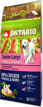 Krmivo pro psa Ontario Senior Large Chicken/Potatoes