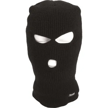 Kukla Kukla pletená s 3 otvory Mil-Tec Thinsulate - černá