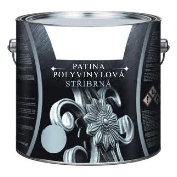 barva na kov PSG 70.102 - Stříbrná patina pro umělecké kovářství, 200 ml