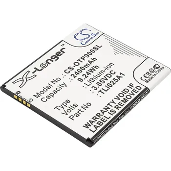 Baterie pro mobilní telefon Baterie Cameron Sino CS-OTP900SL - neoriginální