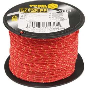 Lany Vorel Šňůra zednická 1,75 mm x 100 m PP
