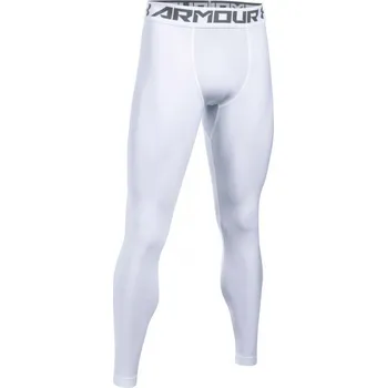 Běžecké oblečení Under Armour HG Armour 2.0 Legging bílé, 2XL
