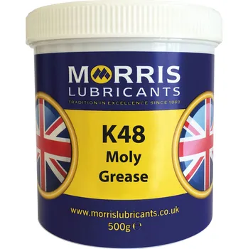 Plastické mazivo Morris K48 - MOLY, plastické mazivo obsahující molybdenový disulfát, 500 g (Morris Lubricants - Tradition in Excellence since 1869...)