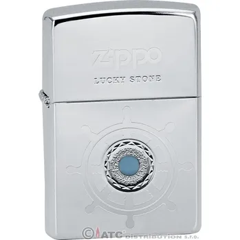 Zapalovač Benzínový zapalovač Zippo LUCKY STONE 28167