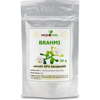 Recenze Energie života Brahmi - extrakt 20% bacopasidů 20 g Přírodní produkt Recenze Energie života Brahmi - extrakt 20% bacopasidů 20 g