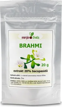 Přírodní produkt Energie života Brahmi - extrakt 20% bacopasidů 20 g