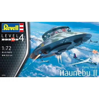 Plastikový model Revell Flying Saucer Haunebu II 1:72