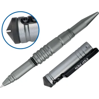 Taktické pero Kompaktní taktické pero s rozbíječem skel (titan) | KBT-03-T