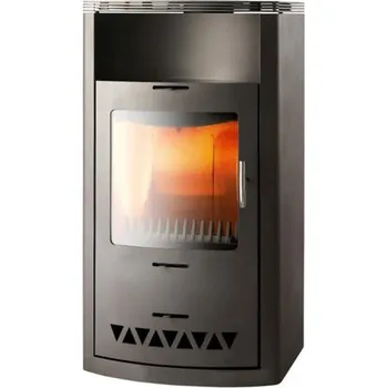 Krbová kamna UNIFLAM LITINOVÁ KRBOVÁ KAMNA THOR ŠEDÁ