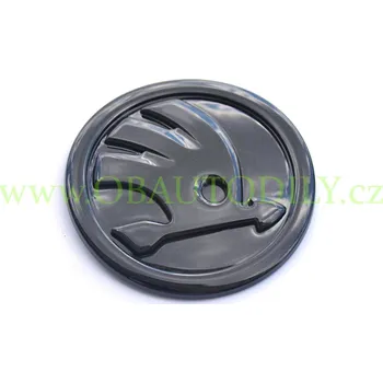 Znak automobilu Škoda Karoq-Přední znak ŠKODA Black Magic F9R