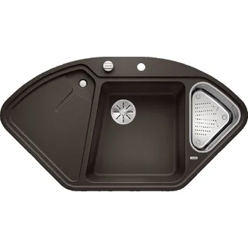 Granitový dřez BLANCO Delta II Infino Silgranit s excentrem