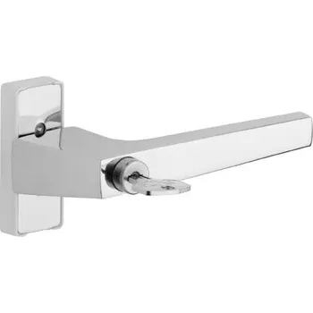 Dveřní kování Rostex klika okenní uzamykatelná - 7x7 Ti