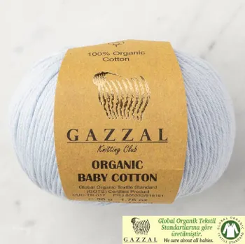 Příze Příze Gazzal Organic Baby Cotton 417