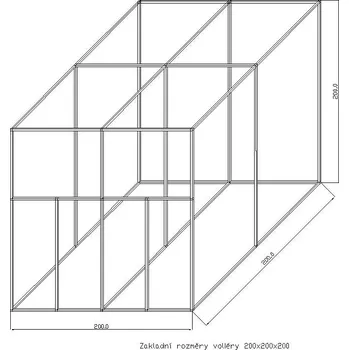 ostatní stavebnice Stavebnice KV06/2, bez krmných pultů