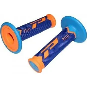 Třívrstvé GRIPY MX PROGRIP 788 ORANGE/BLUE/LIGHT BLUE (Motokrosové rukojeti)