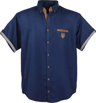 Pánská košile Lavecchia 1128 tmavě modrá