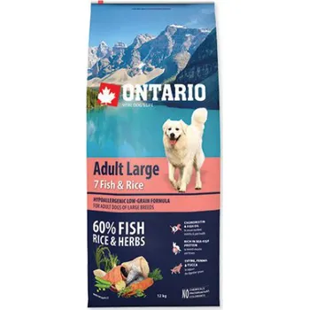 Krmivo pro psa Ontario Adult Large Fish/Rice